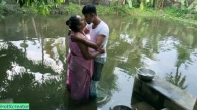 Jheel kinare bhabhi se Punjabi fuck masti