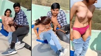 Bhai ne randi bahan ko chudai karte pakda lover sath nange