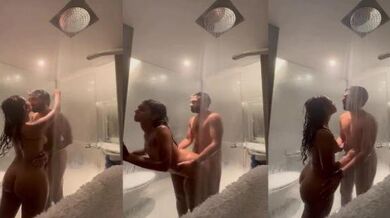 Delhi horny girlfriend bathroom sex scandal mms Ex Bf sath
