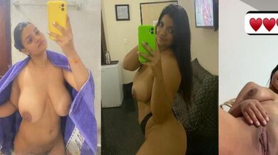 Big boobs girlfriend ki nude cam show par body teasing