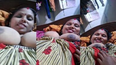 Bihari maa big boobs dikhayi ladke ka lund khada karne
