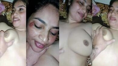 Muslim nangi bhabhi ki chuchi dabakar romance kiya boyfriend