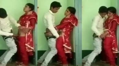 Dehati ladki ki chudai khade khade kiya lover uske ghar par