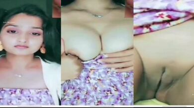 Village muslim girl boobs aur pussy dikhayi sexy mms banakar