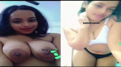 Delhi randi girl bra panty utarkar big boobs dikhayi dost ko