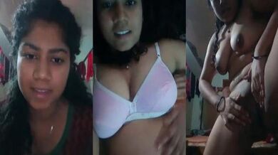 Dehati ladki bra aur petticoat me nangi mms banayi masti me