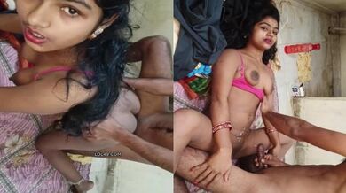 Dehati maal biwi ki chudai karke virya nikala pati ka dost