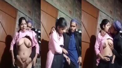 Tharki bhai muslim bahan ki nangi boobs dabakar masti kiya