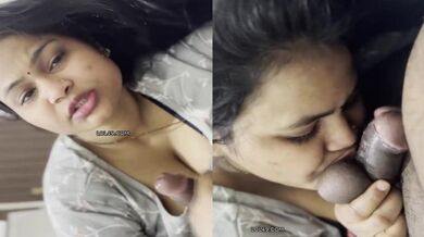 Meerut bhabhi ne deep blowjob dekar devar ka mood banaya