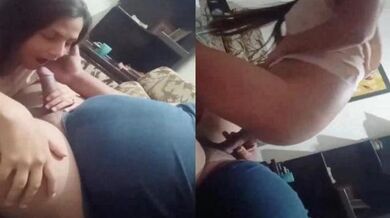 Lucknow muslim girl chacha ka lund chuskar sex karti hai MMS