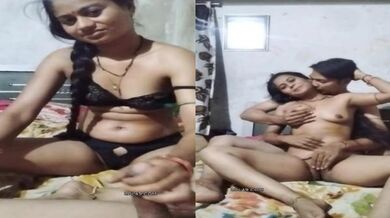 Black bra panty pehni bhabhi ki sex masti chote devar sath