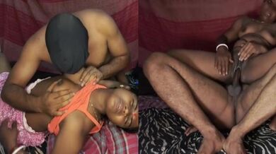Dehati bhabhi ki kali chut choda lover ne nangi karke video