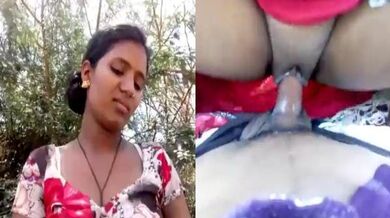 Garhwali bhabhi jungle me chudai karwayi BF ke tight lund se
