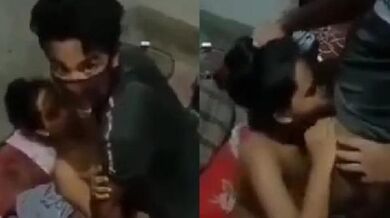 Apni girlfriend ko dost se chudwaya harami ladka ghar par