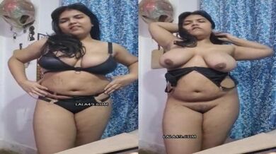 Black bra panty pehni Bengali girl nanga nach karti hai MMS