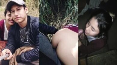 Nepali couple hiking trip par sex karte hain jungle me clip