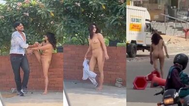 Jaipur viral girl nude video sharab ke nashe me nangi masti