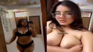 Delhi cute girl big boobs dikhayi BF ko sexy reel banakar